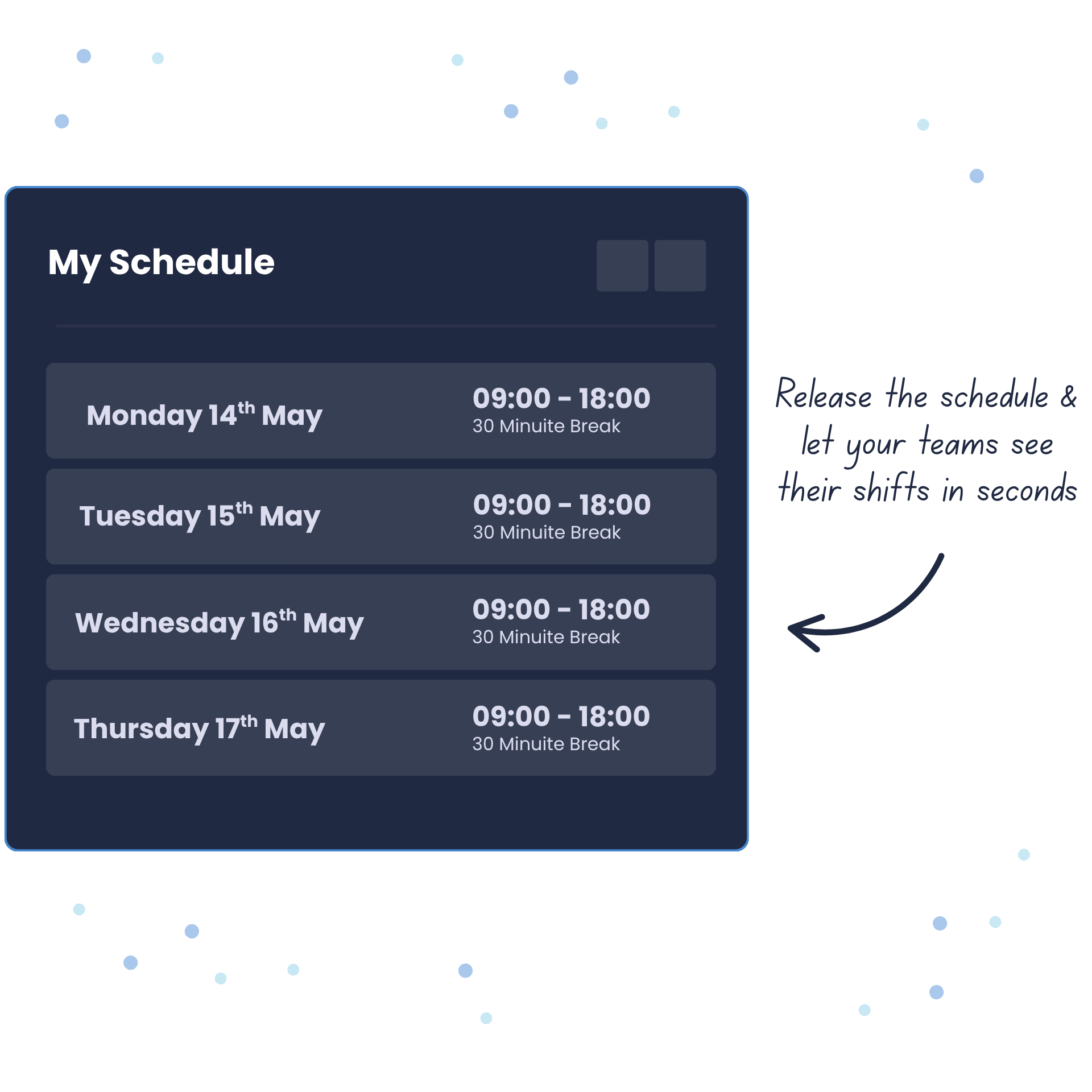 Share Rotas Instantly, Keep Everyone Updated